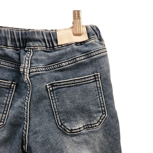 Kidpik Boys Denim Jean Shorts elastic waist Size XS 5/6 Y - Picture 3 of 4